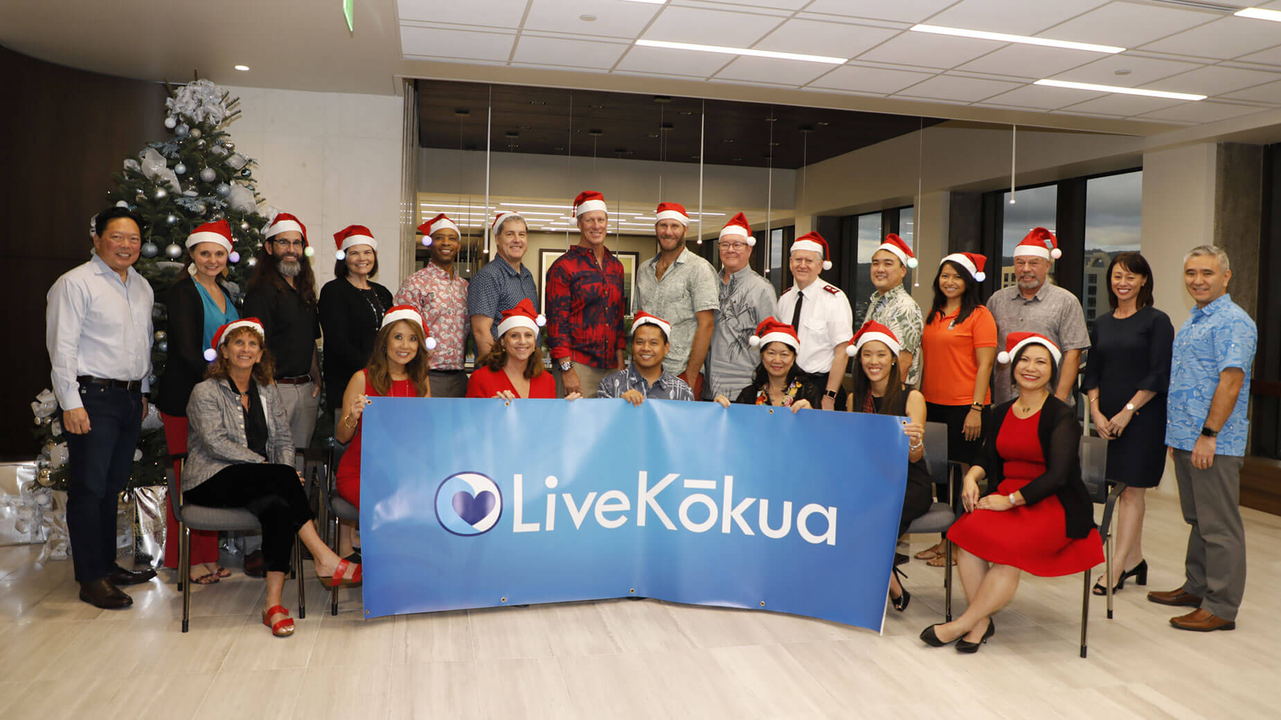 Live Kokua beneficiaries group photo
