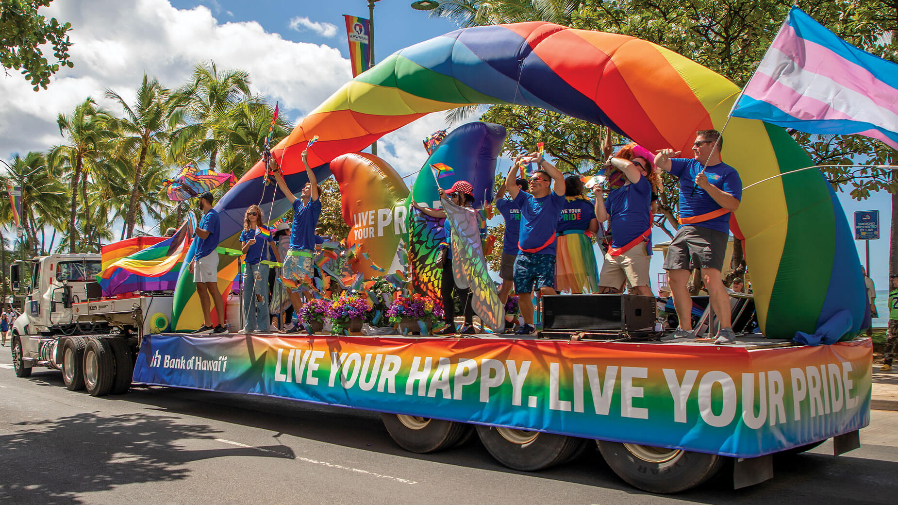 Pride Parade float