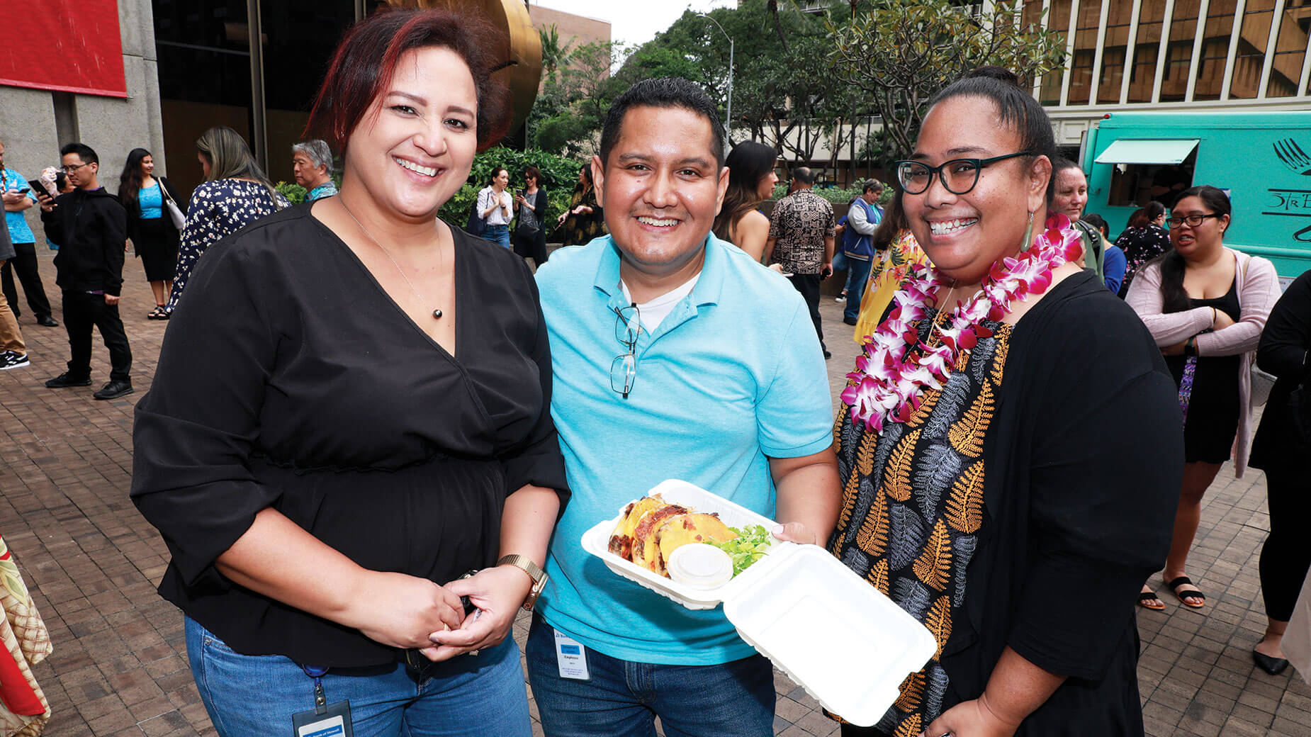 employees at Food Truck Day