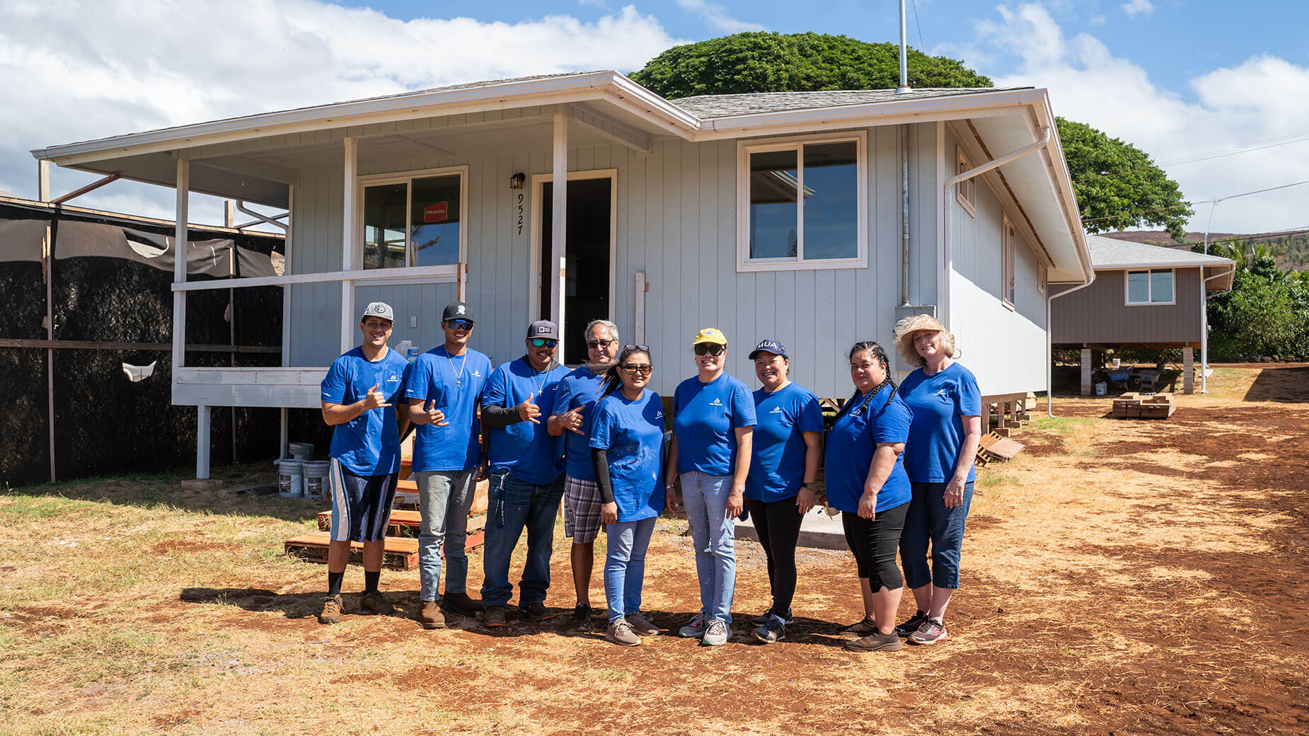 Habitat for Humanity project on Kauai