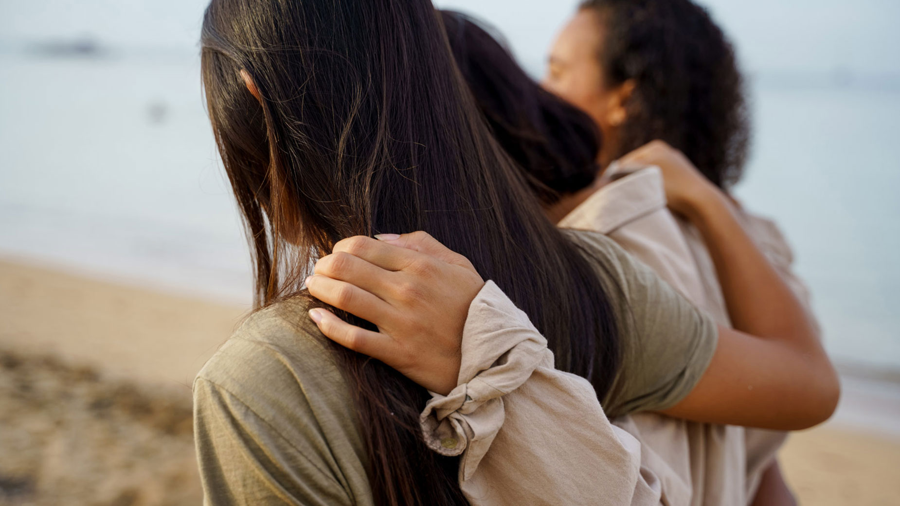 woman standing together