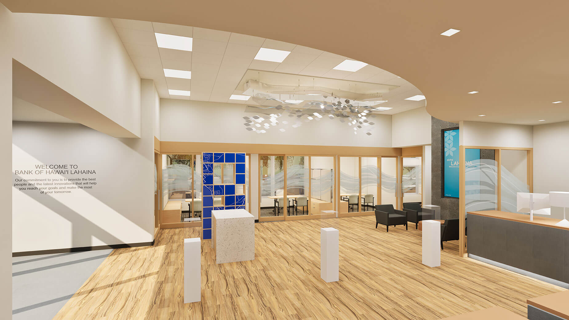 Lahaina Branch Pili Rooms rendering