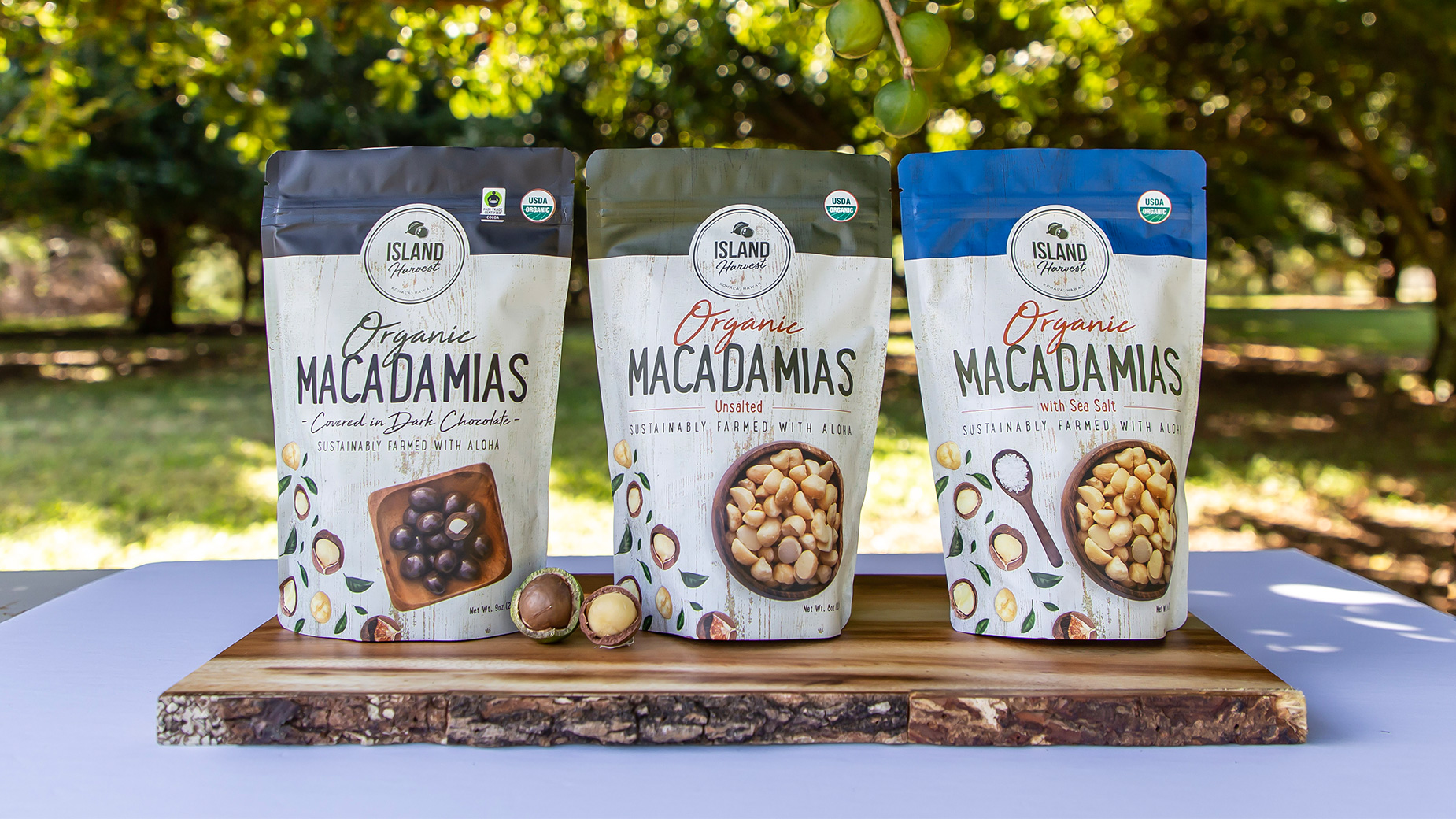 Island Harvets Macadamia Nut products