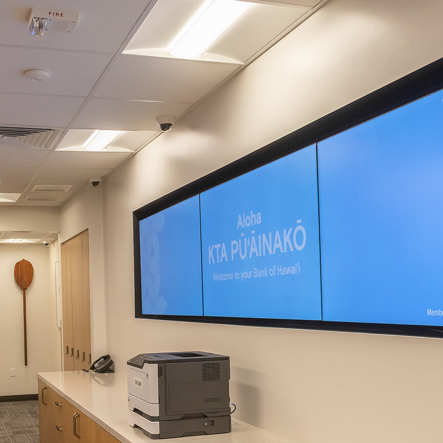 KTA Puainako Branch Digital Screen