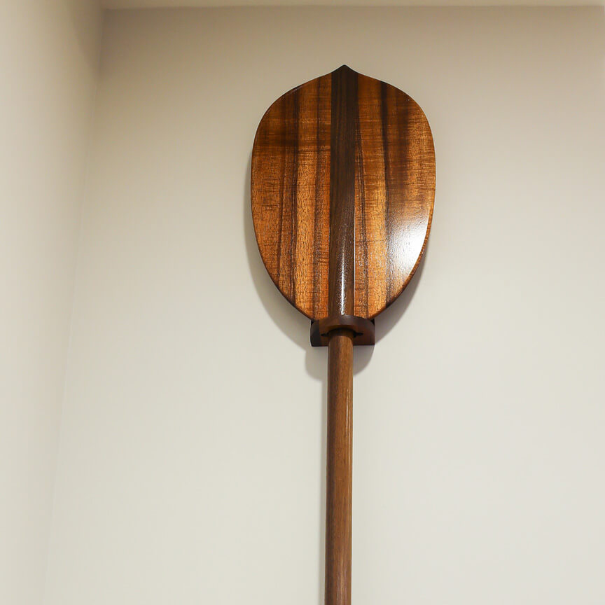 Hilo Branch paddle