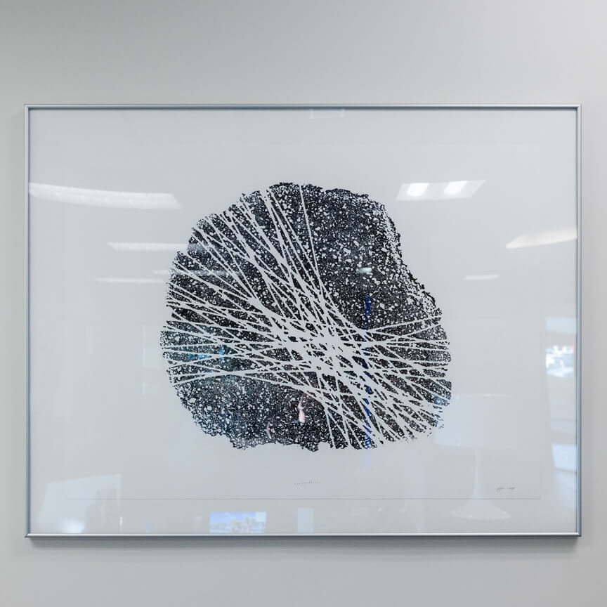 Kona Branch Conversation art piece