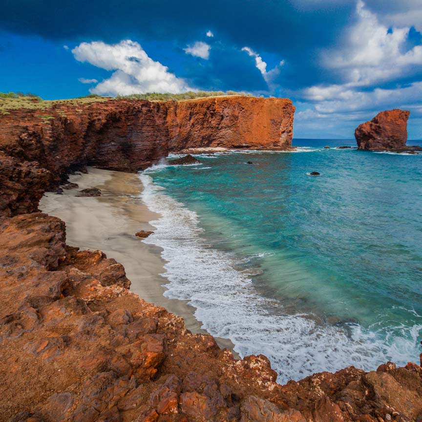 Lanai scenic beach