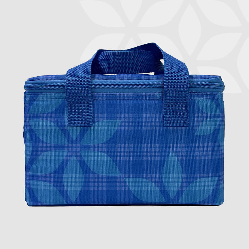 Bank of Hawaii palaka cooler bag