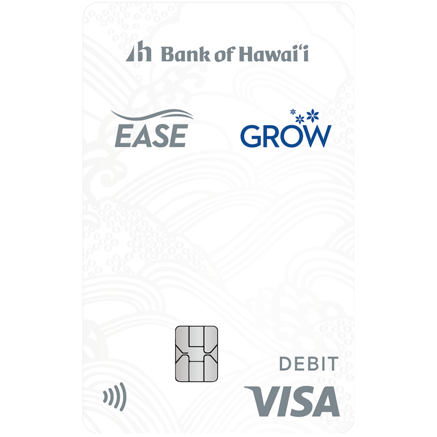 GROW account debit card